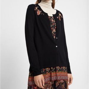 Desigual Jumper-cardigan-blouse trompe l'oeil NWT